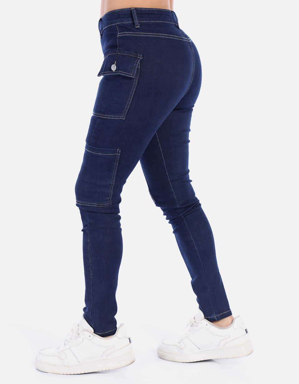 Jean cargo para Mujer