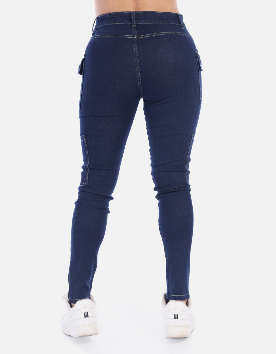 Jean cargo para Mujer