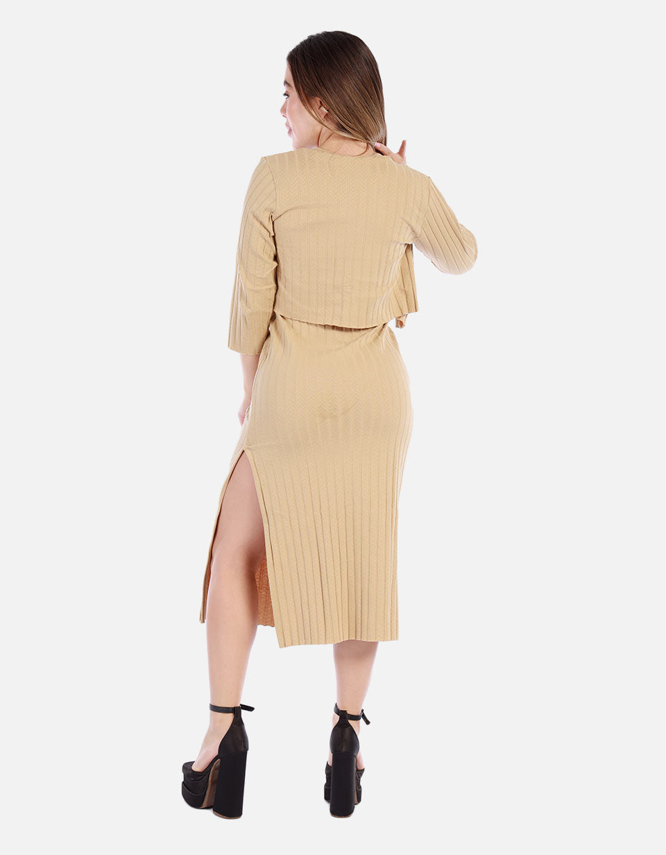 Set de Vestido y Buzo para Mujer