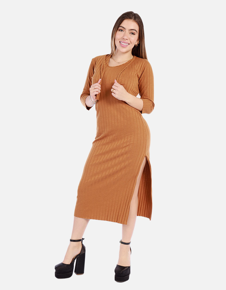 Set de Vestido y Buzo para Mujer