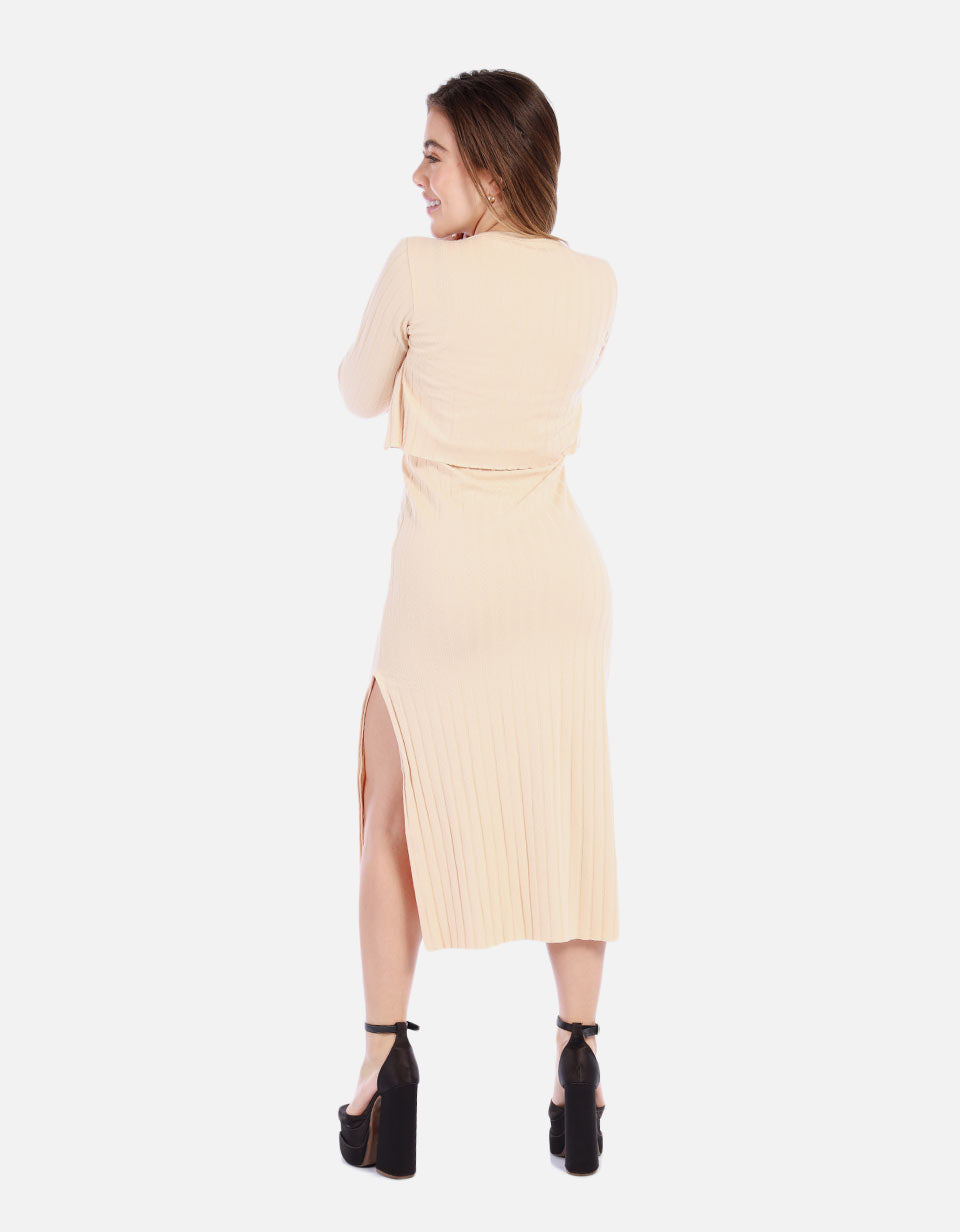 Set de Vestido y Buzo para Mujer