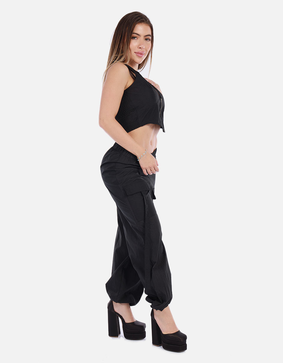 Set de Pantalón y Chaleco para Mujer