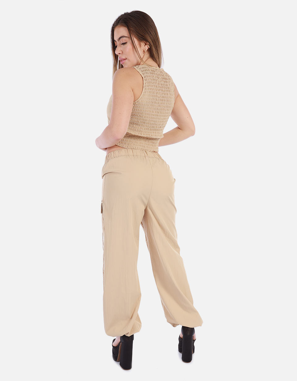 Set de Pantalón y Chaleco para Mujer