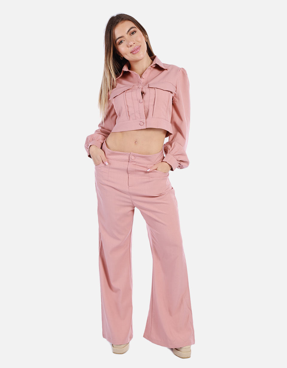 Set de Pantalón y Blusa para Mujer