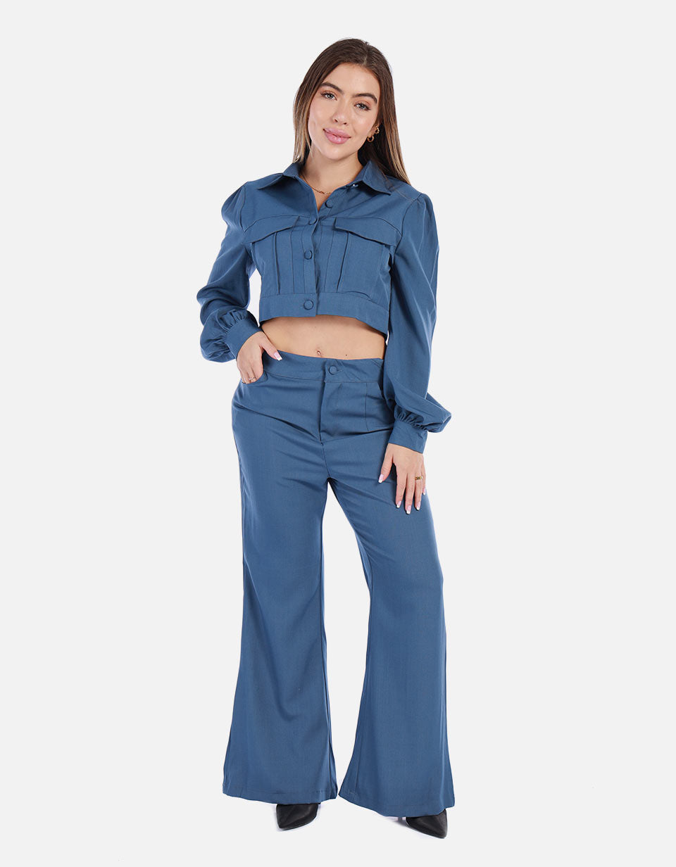 Set de Pantalón y Blusa para Mujer