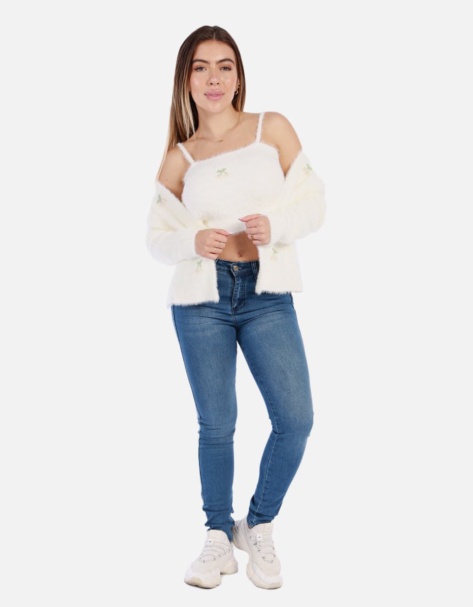 Conjunto de Cardigan para Mujer