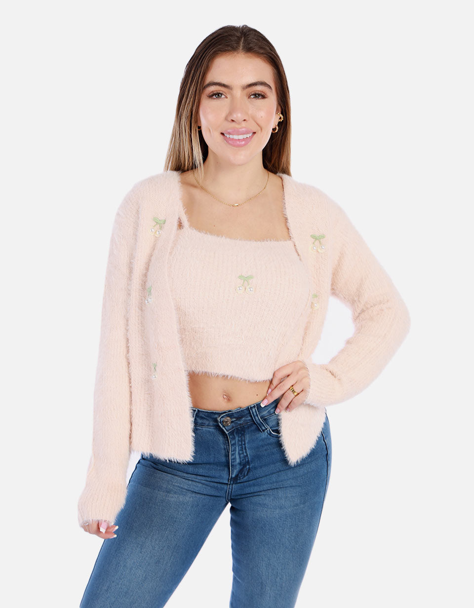 Conjunto de Cardigan para Mujer