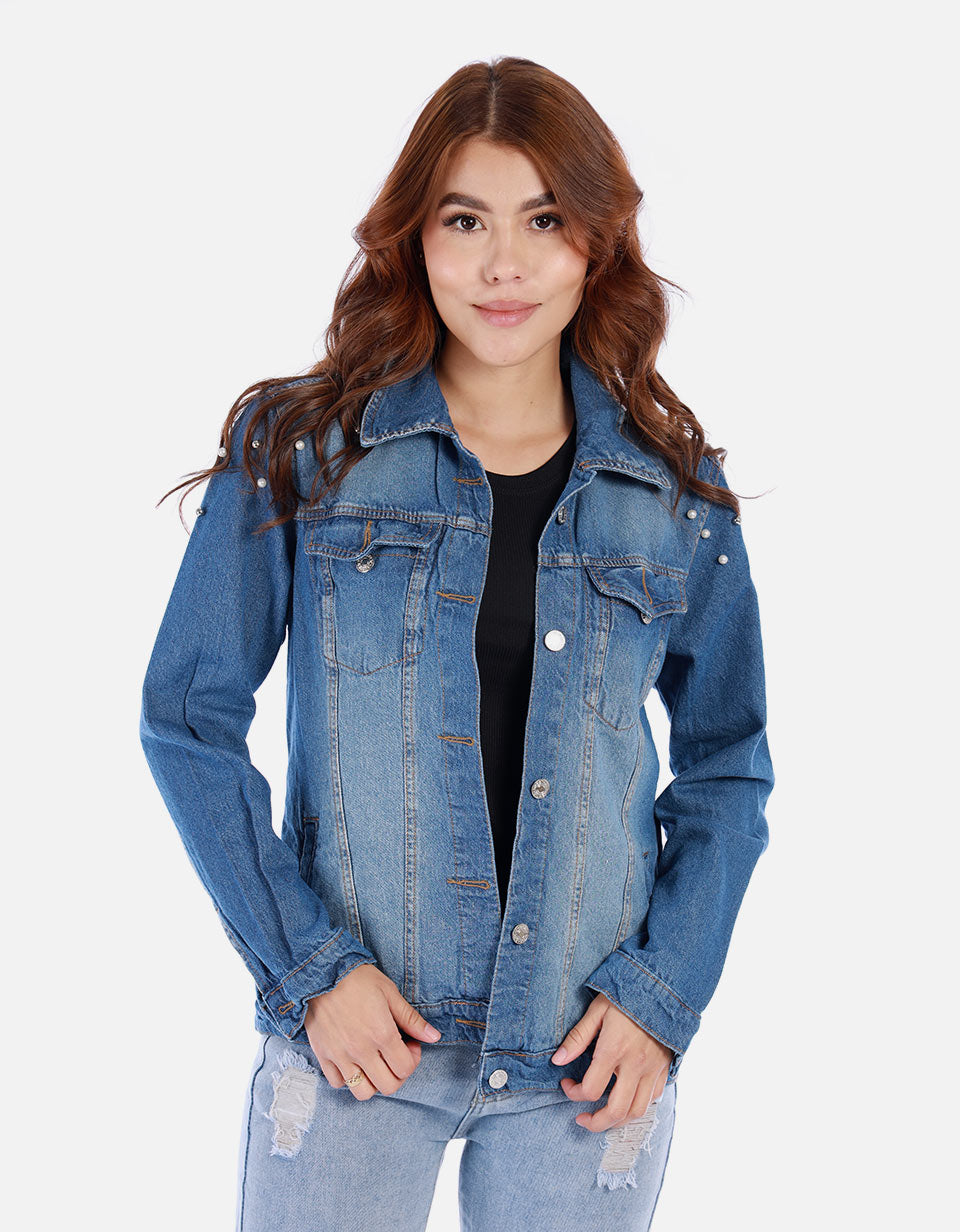 Chaqueta en jean para mujer