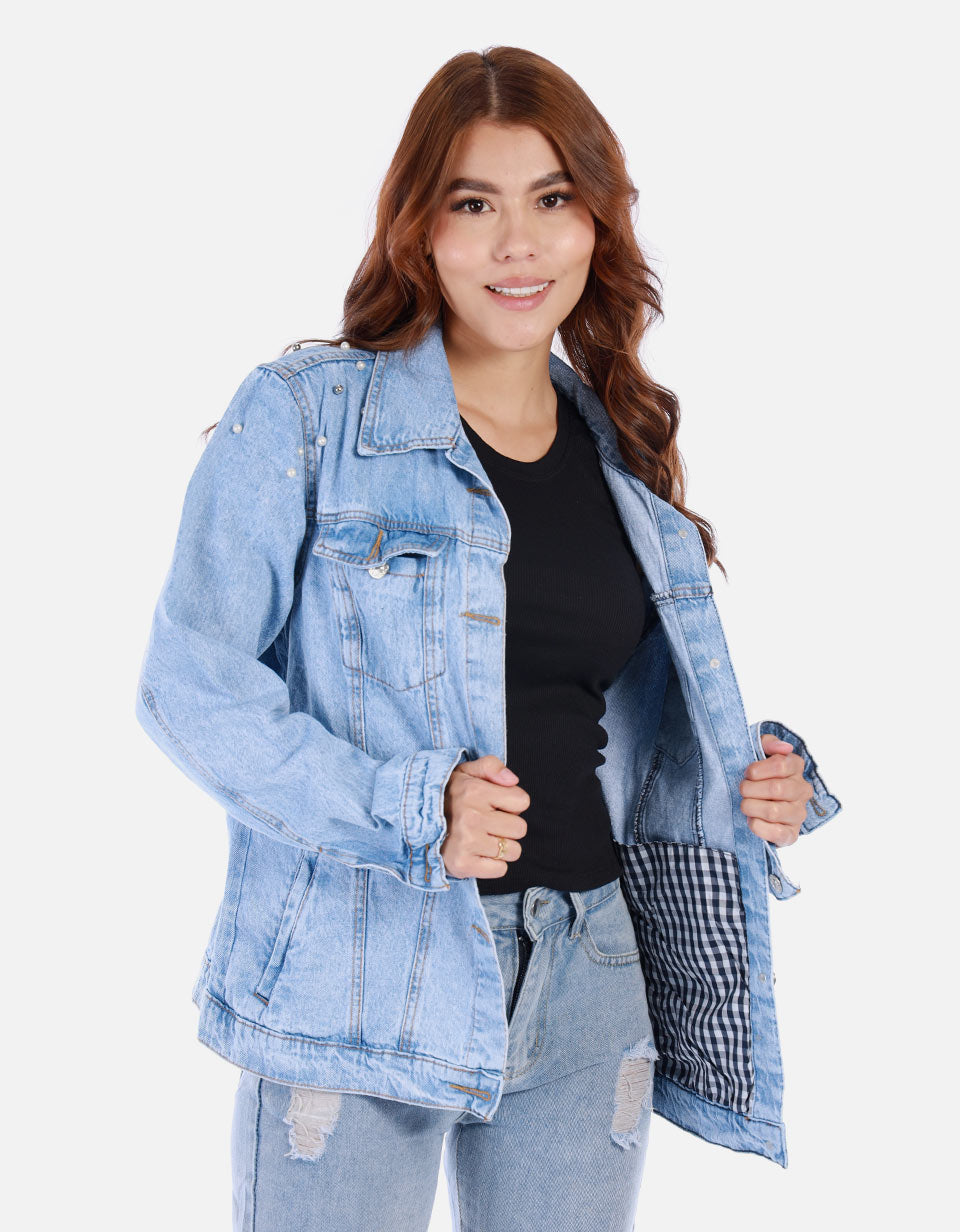 Chaqueta en jean para mujer