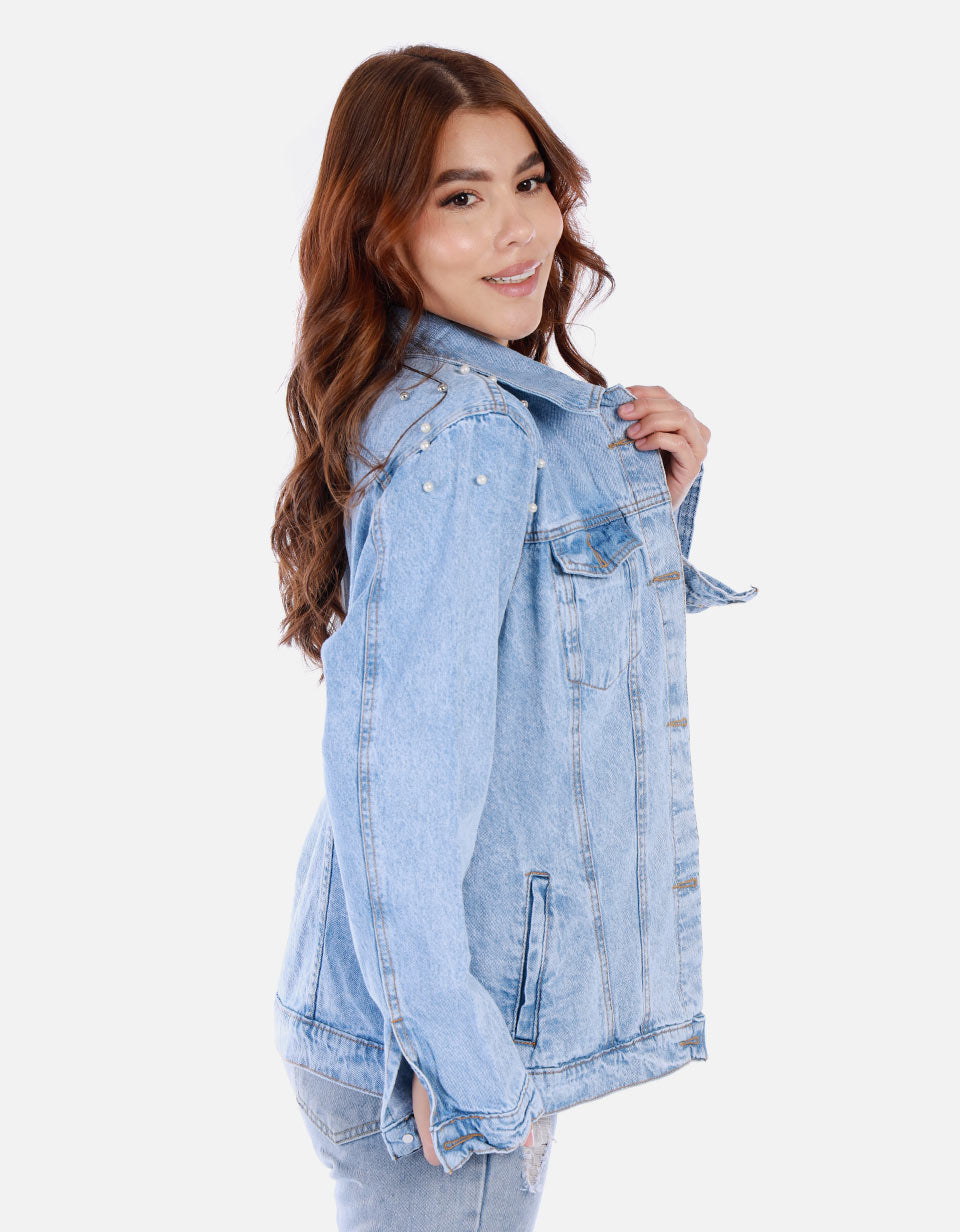 Chaqueta en jean para mujer