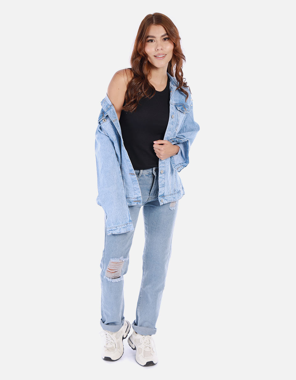 Chaqueta en jean para mujer