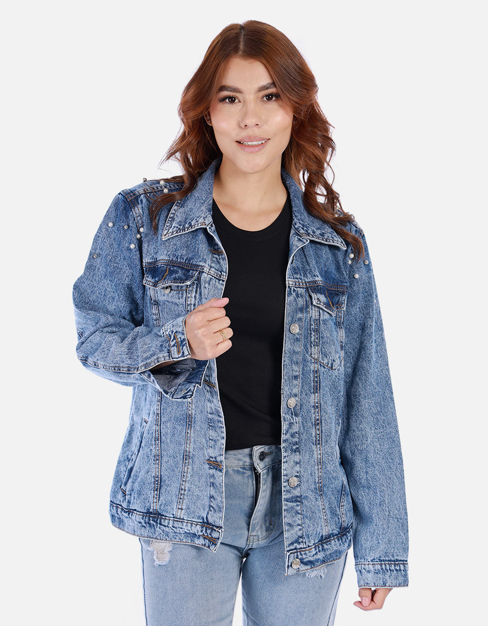 Chaqueta en jean para mujer