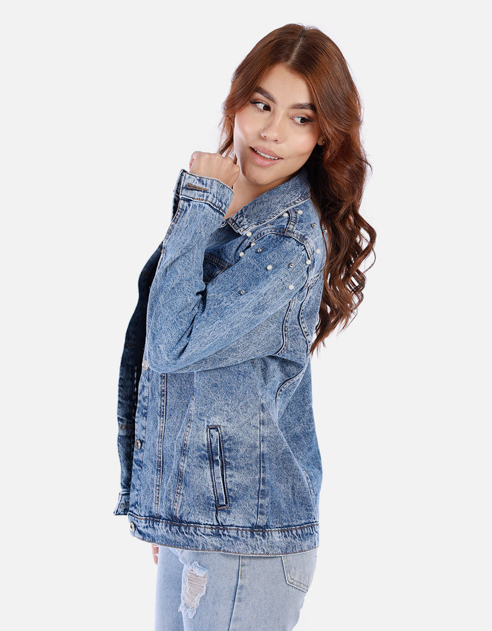 Chaqueta en jean para mujer