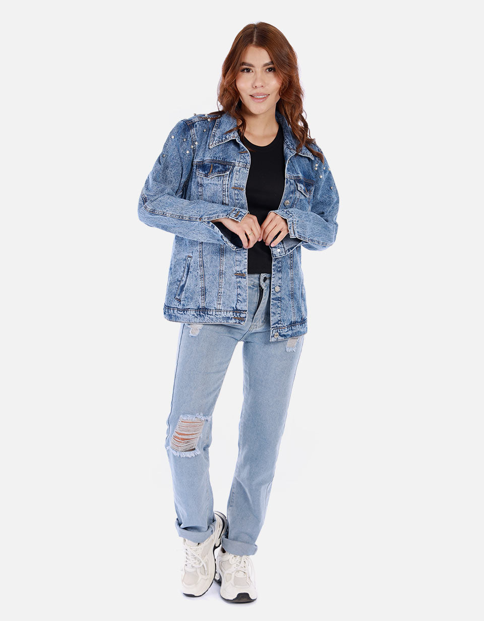 Chaqueta en jean para mujer