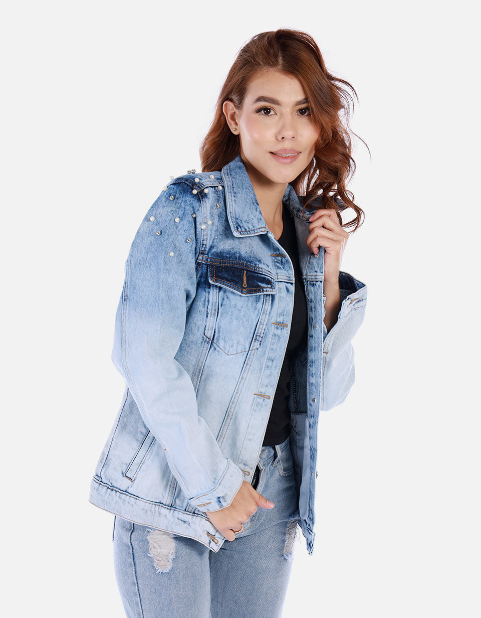 Chaqueta en jean para mujer