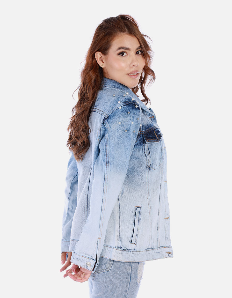 Chaqueta en jean para mujer