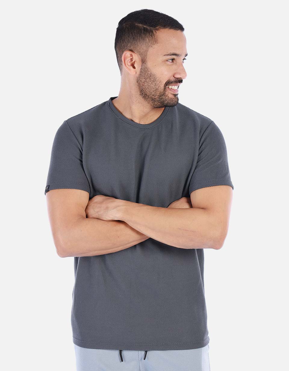 Camiseta para Hombre con tela texturizada