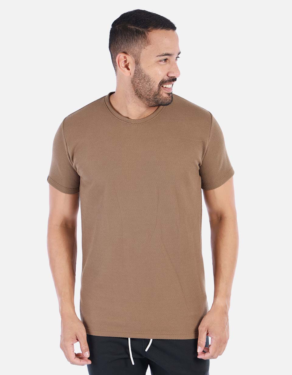 Camiseta para Hombre con tela texturizada