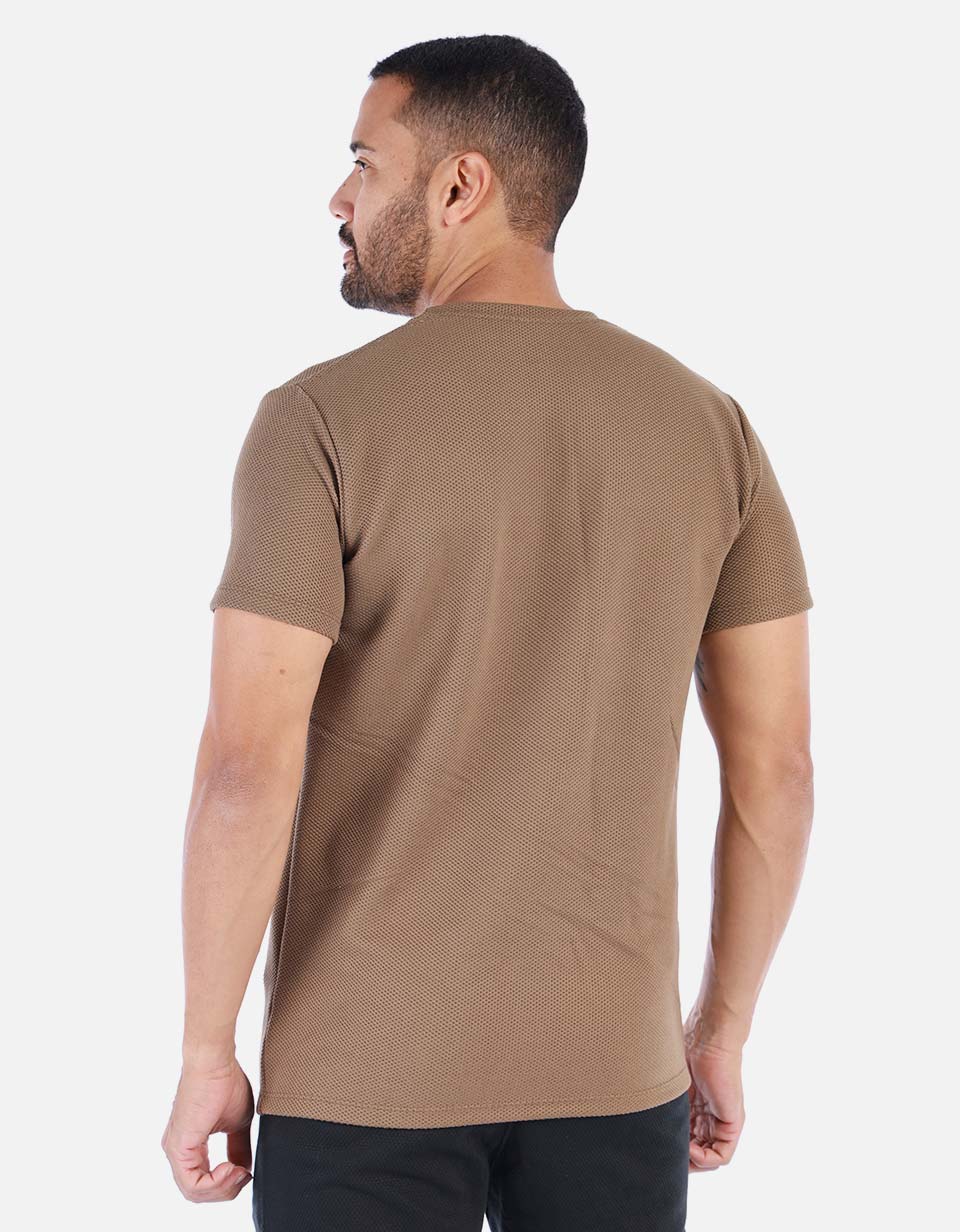 Camiseta para Hombre con tela texturizada