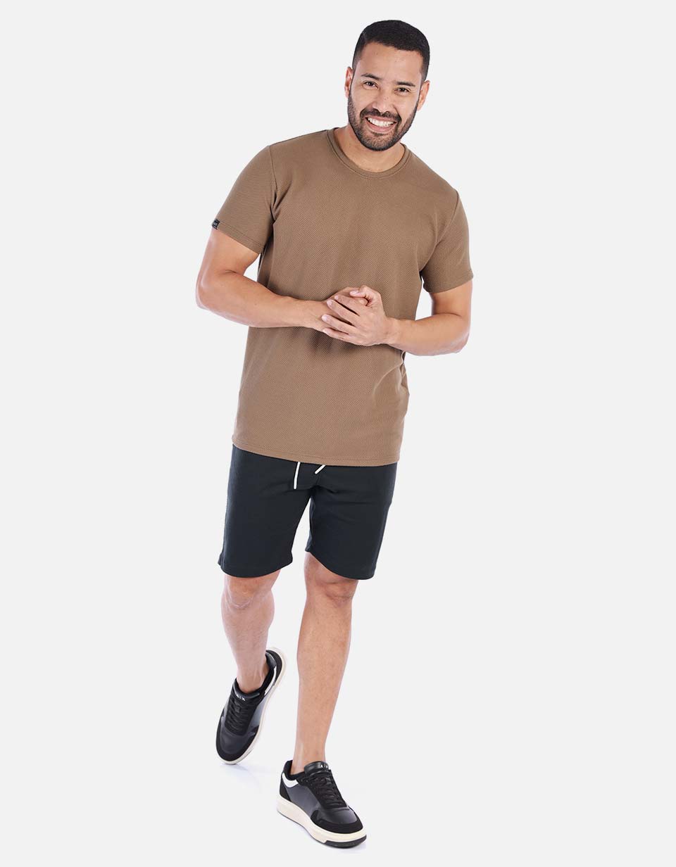 Camiseta para Hombre con tela texturizada