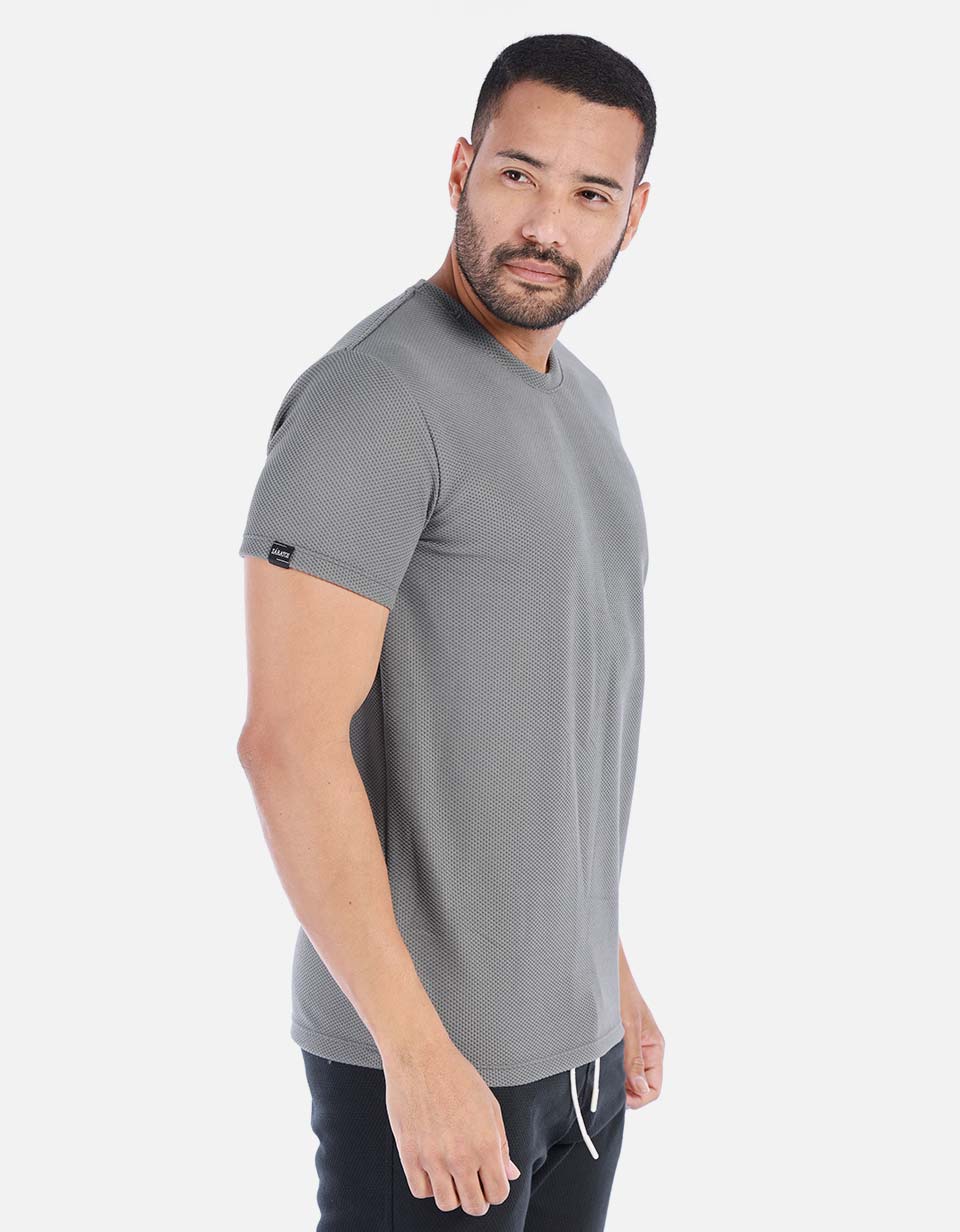 Camiseta para Hombre con tela texturizada