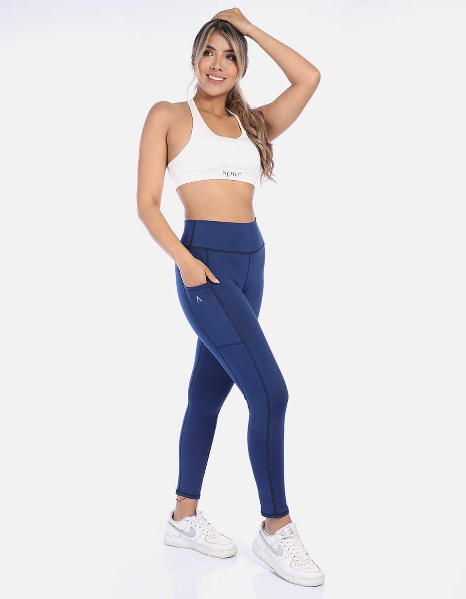 Leggins con bolsillo lateral control abdomen