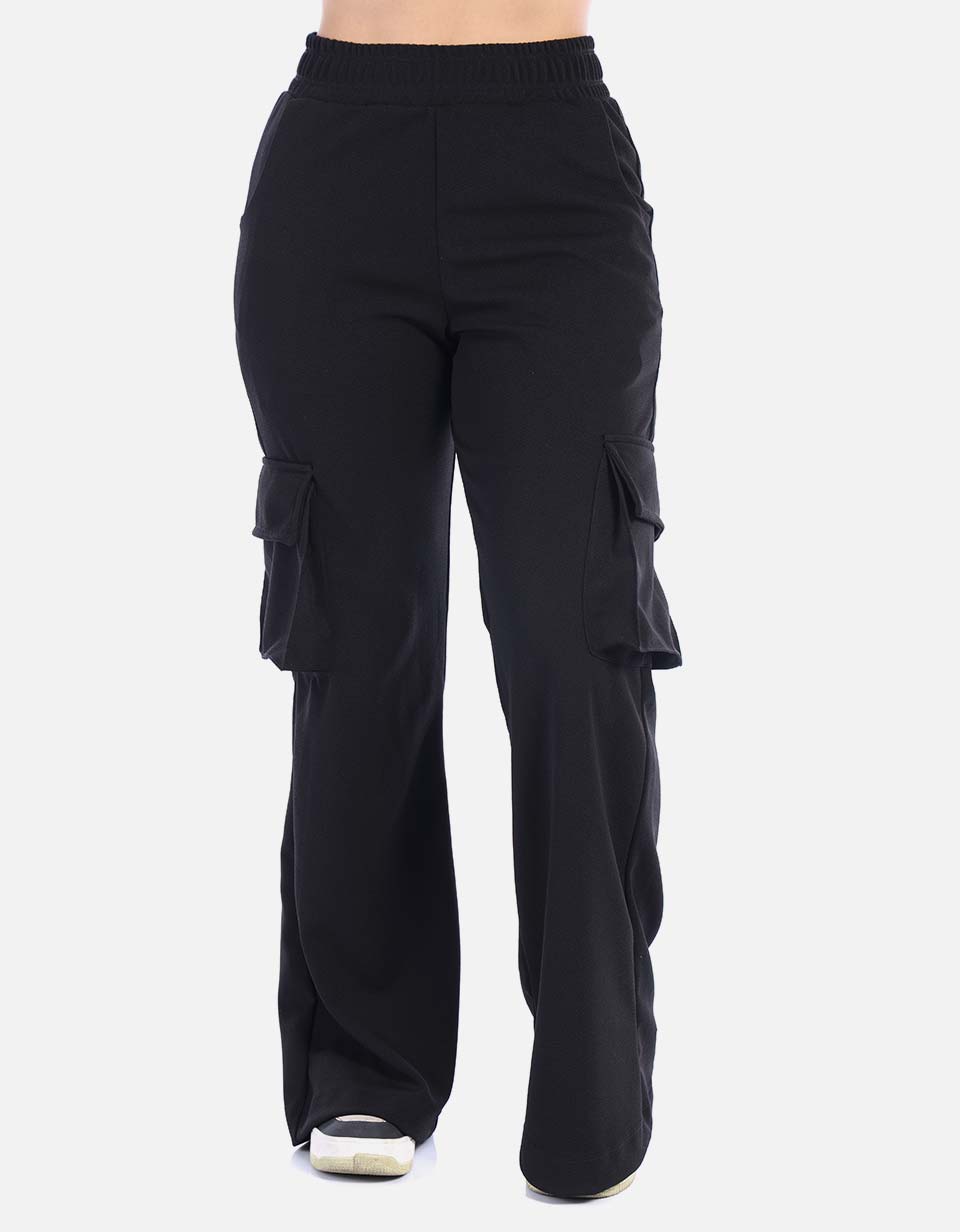 Pantalón cargo wide leg para mujer