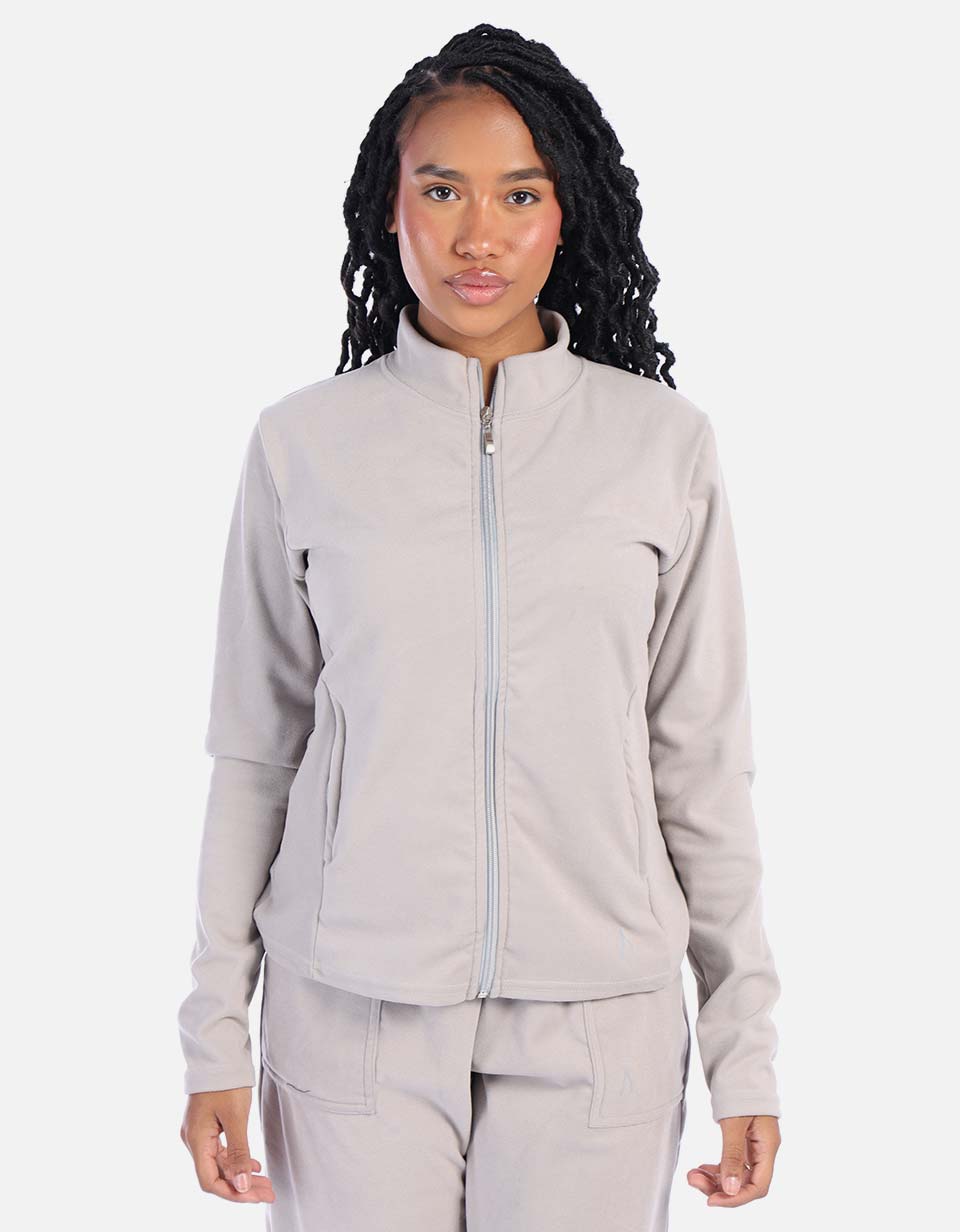 Chaqueta polar deportiva para mujer