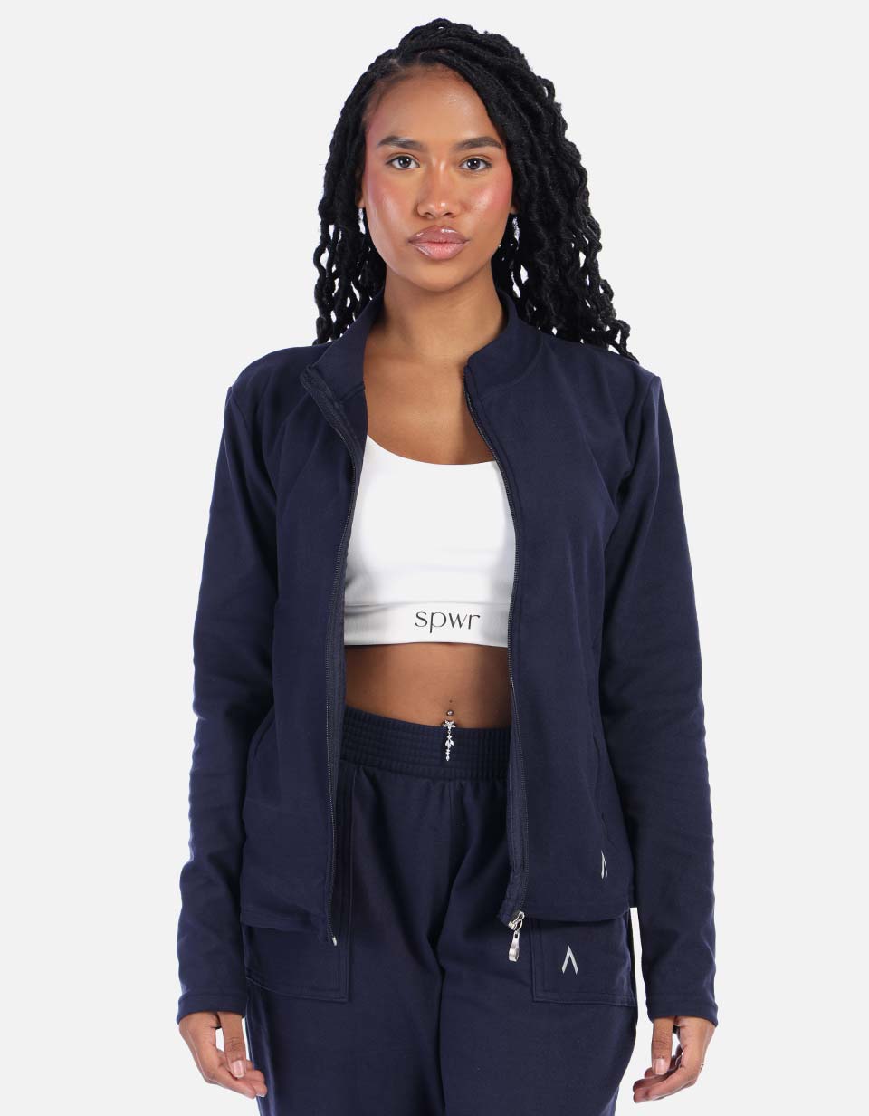 Chaqueta polar deportiva para mujer