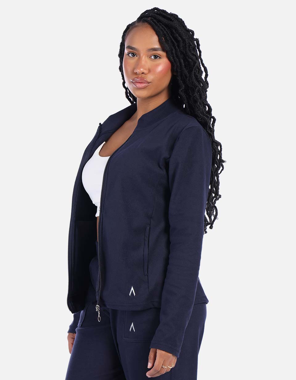 Chaqueta polar deportiva para mujer