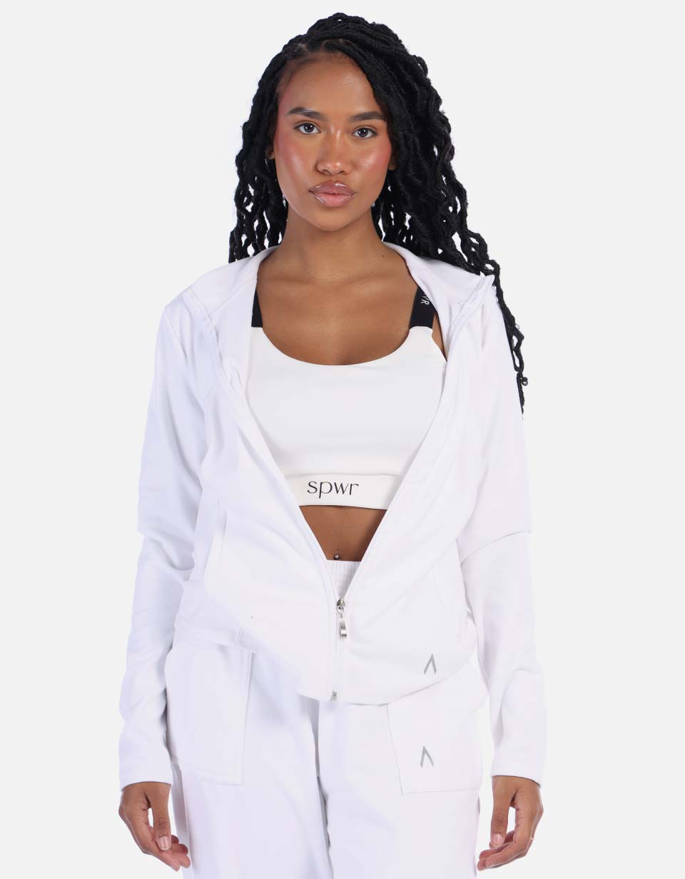 Chaqueta polar deportiva para mujer