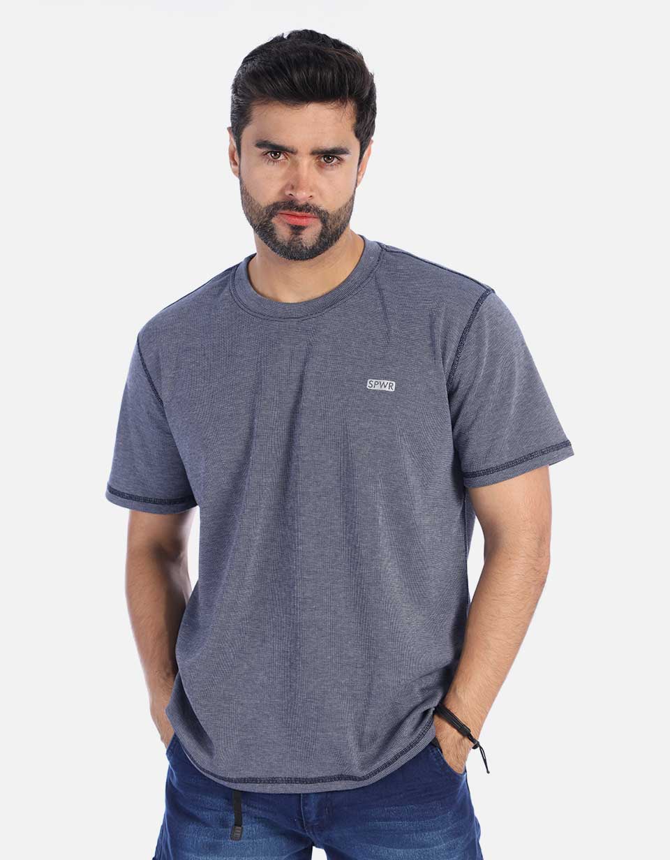 Camiseta Deportiva únicolor para Hombre