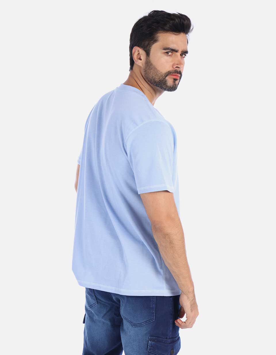 Camiseta Deportiva únicolor para Hombre