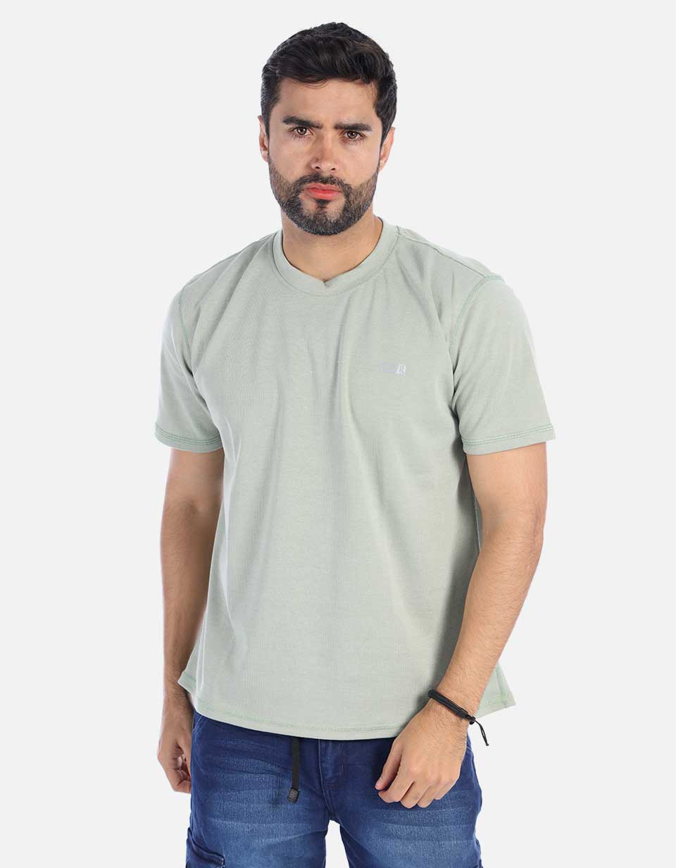 Camiseta Deportiva únicolor para Hombre