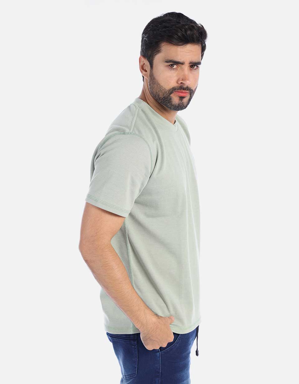 Camiseta Deportiva únicolor para Hombre