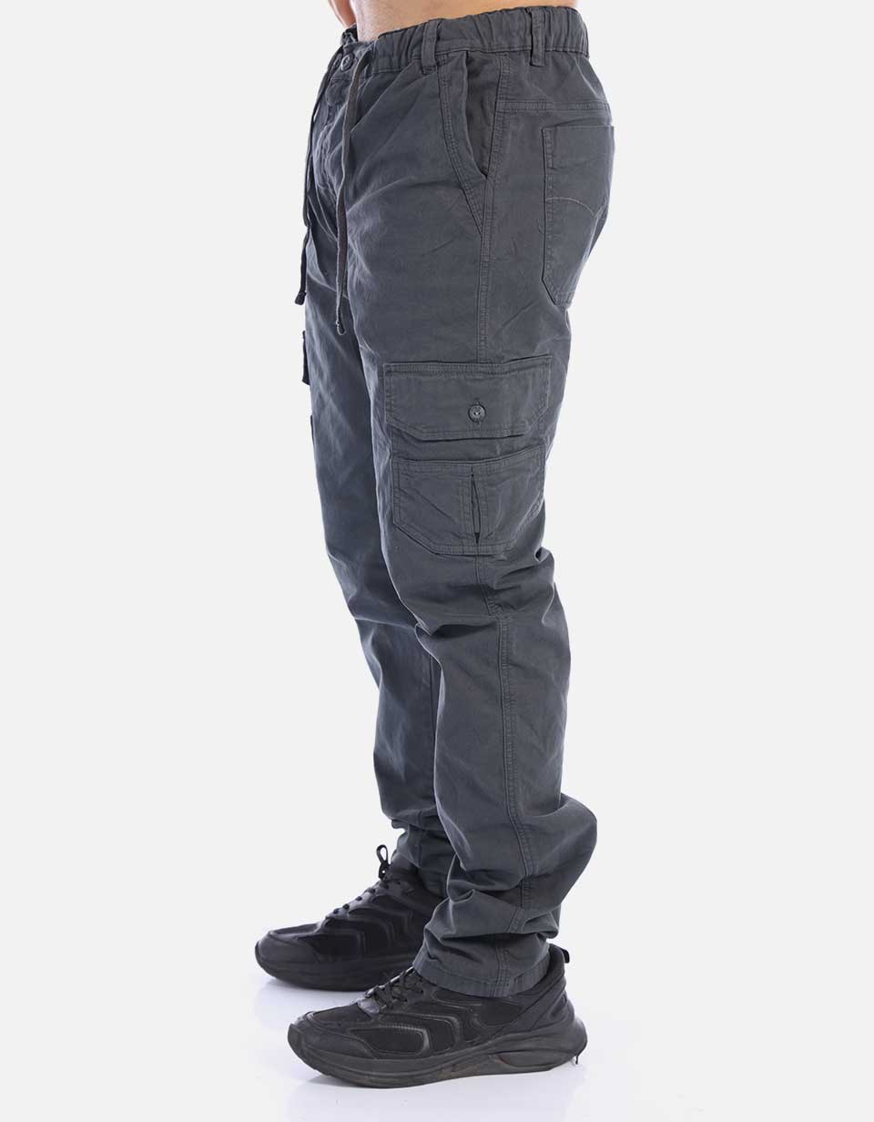 Pantalón Cargo Hombre con Pretina resortada