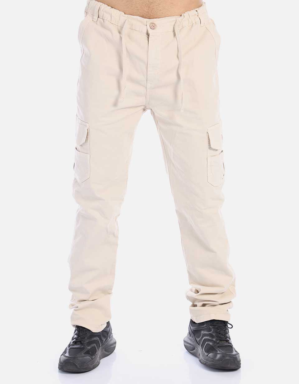 Pantalón Cargo Hombre con Pretina resortada