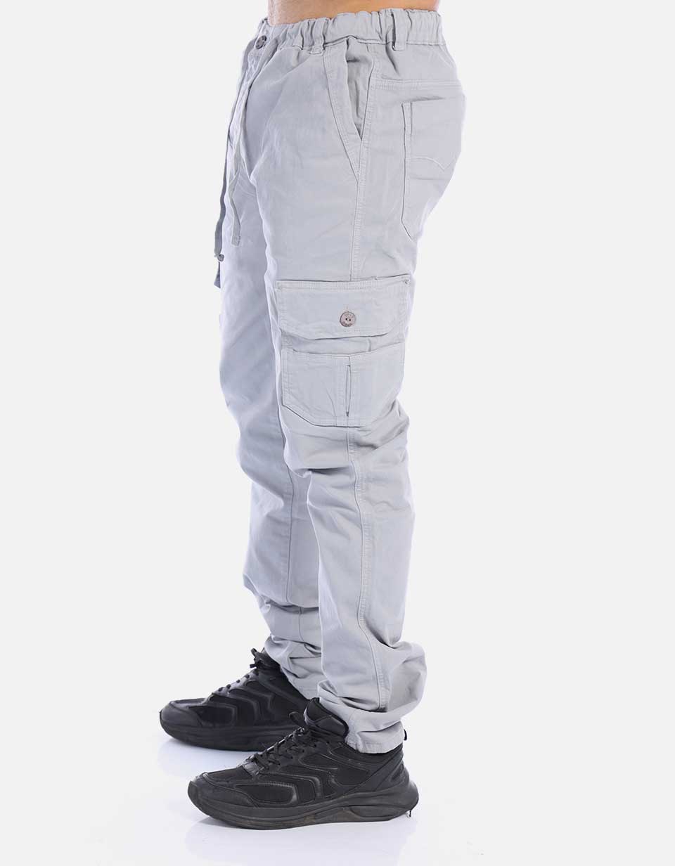 Pantalón Cargo Hombre con Pretina resortada