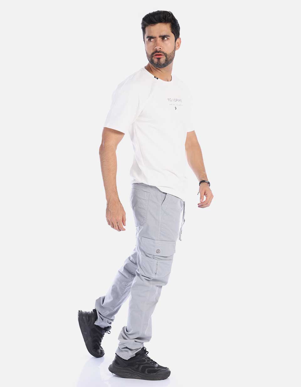 Pantalón Cargo Hombre con Pretina resortada