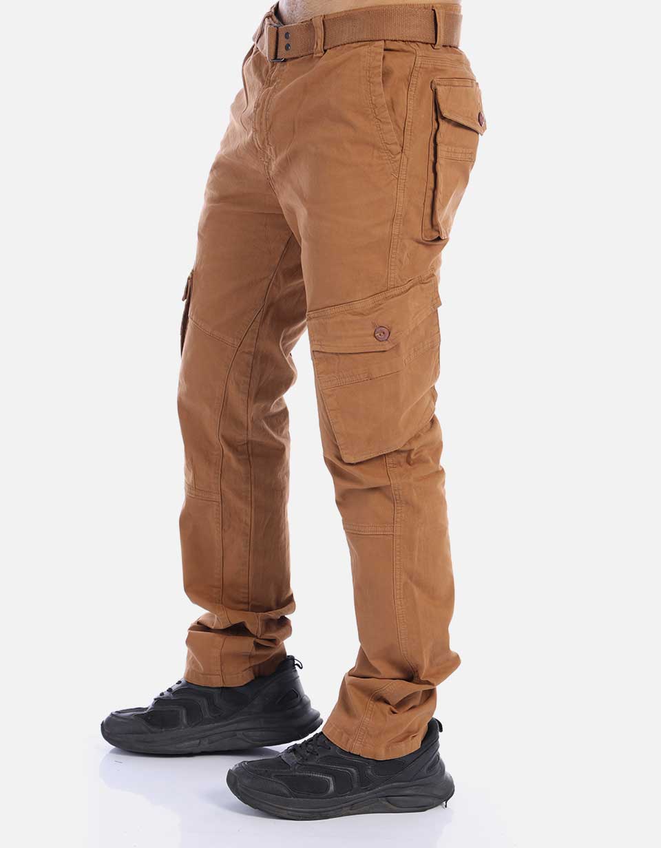 Pantalón Cargo Hombre con Correa