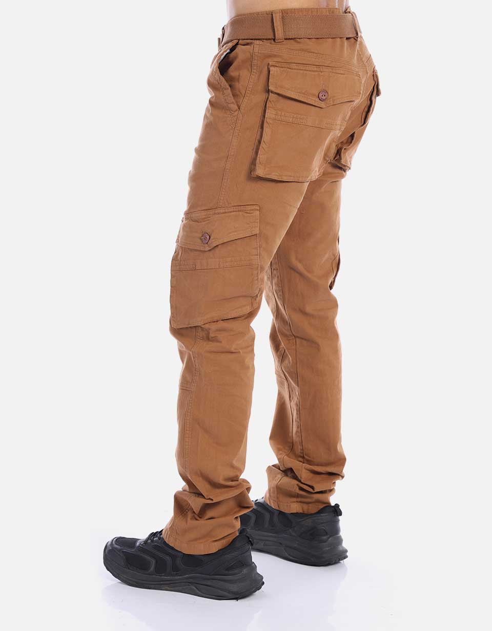 Pantalón Cargo Hombre con Correa