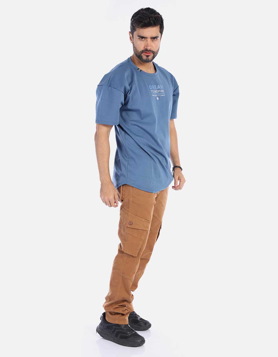 Pantalón Cargo Hombre con Correa