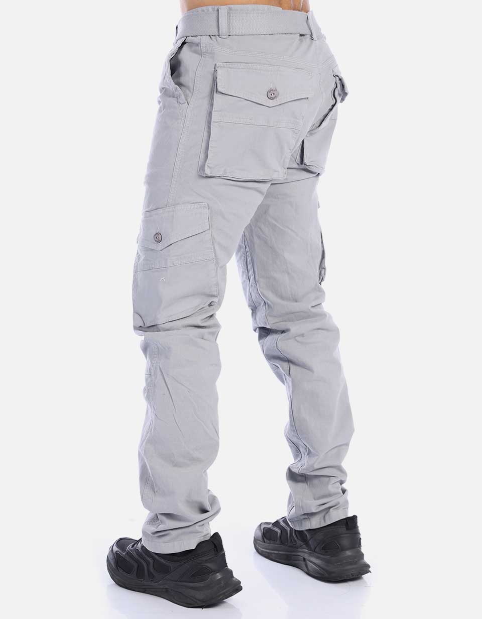 Pantalón Cargo Hombre con Correa