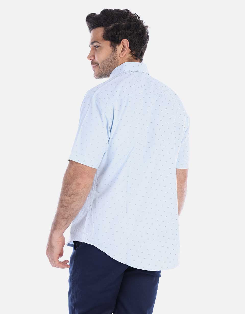 Camisa de puntos para Hombre Slim Fit