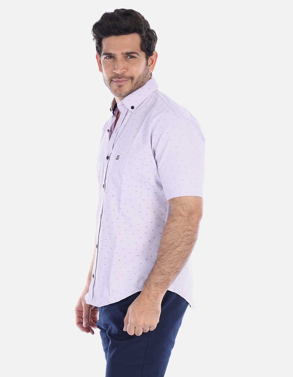 Camisa de puntos para Hombre Slim Fit