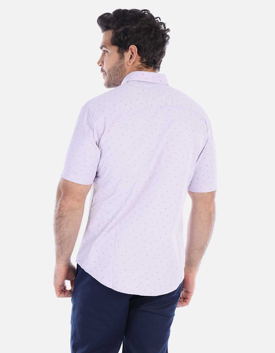 Camisa de puntos para Hombre Slim Fit