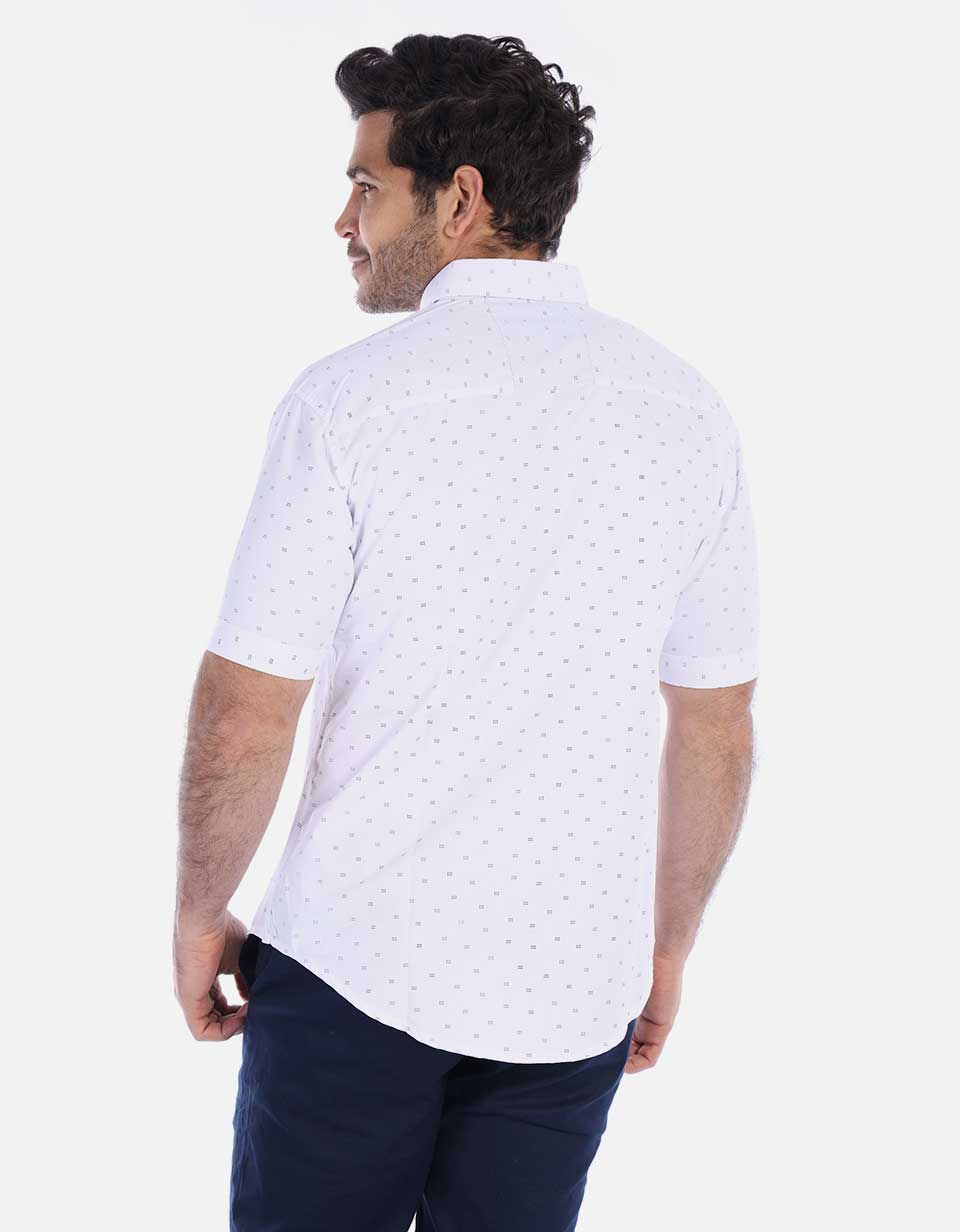 Camisa de puntos para Hombre Slim Fit