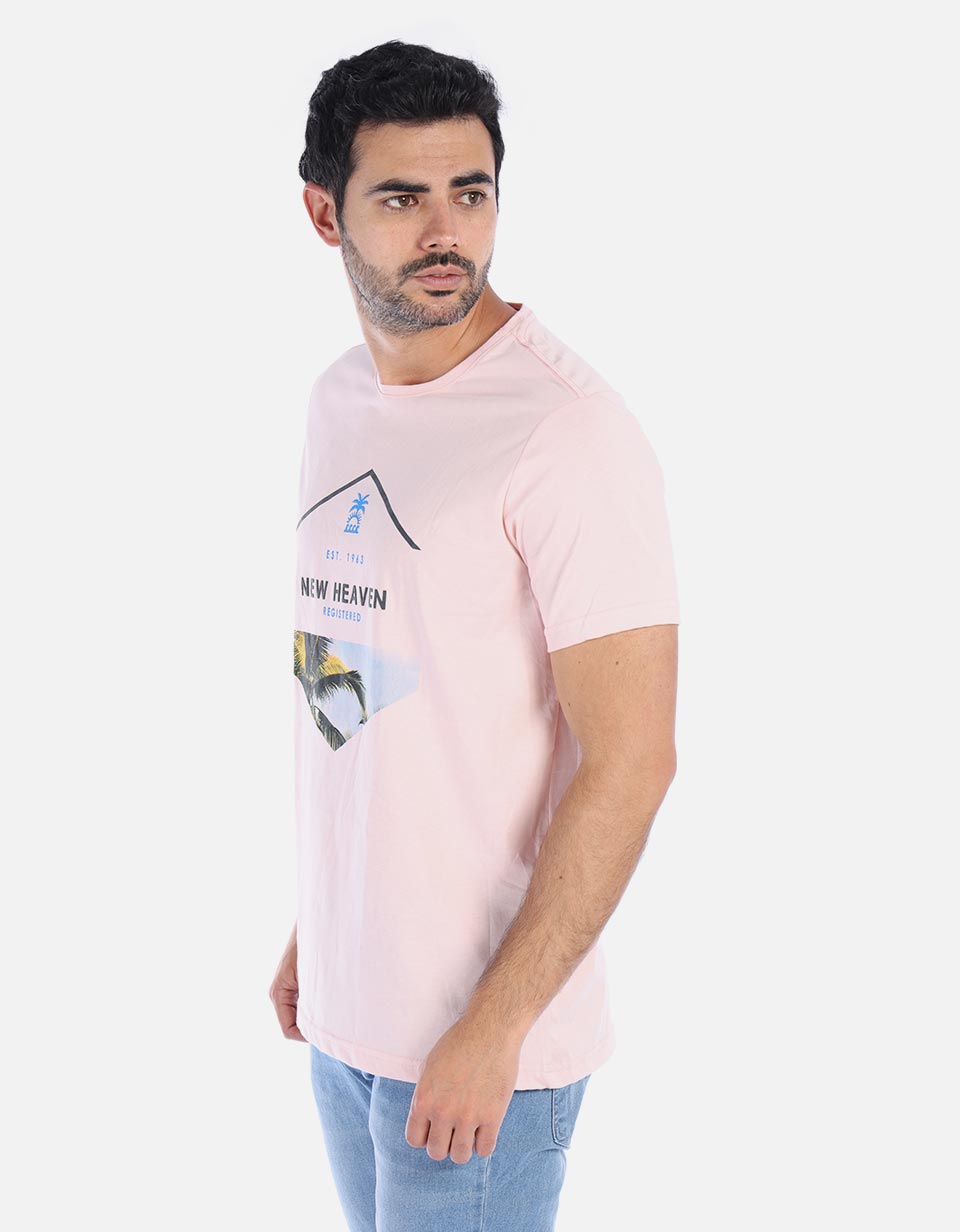 Camiseta Hombre estampada 1970