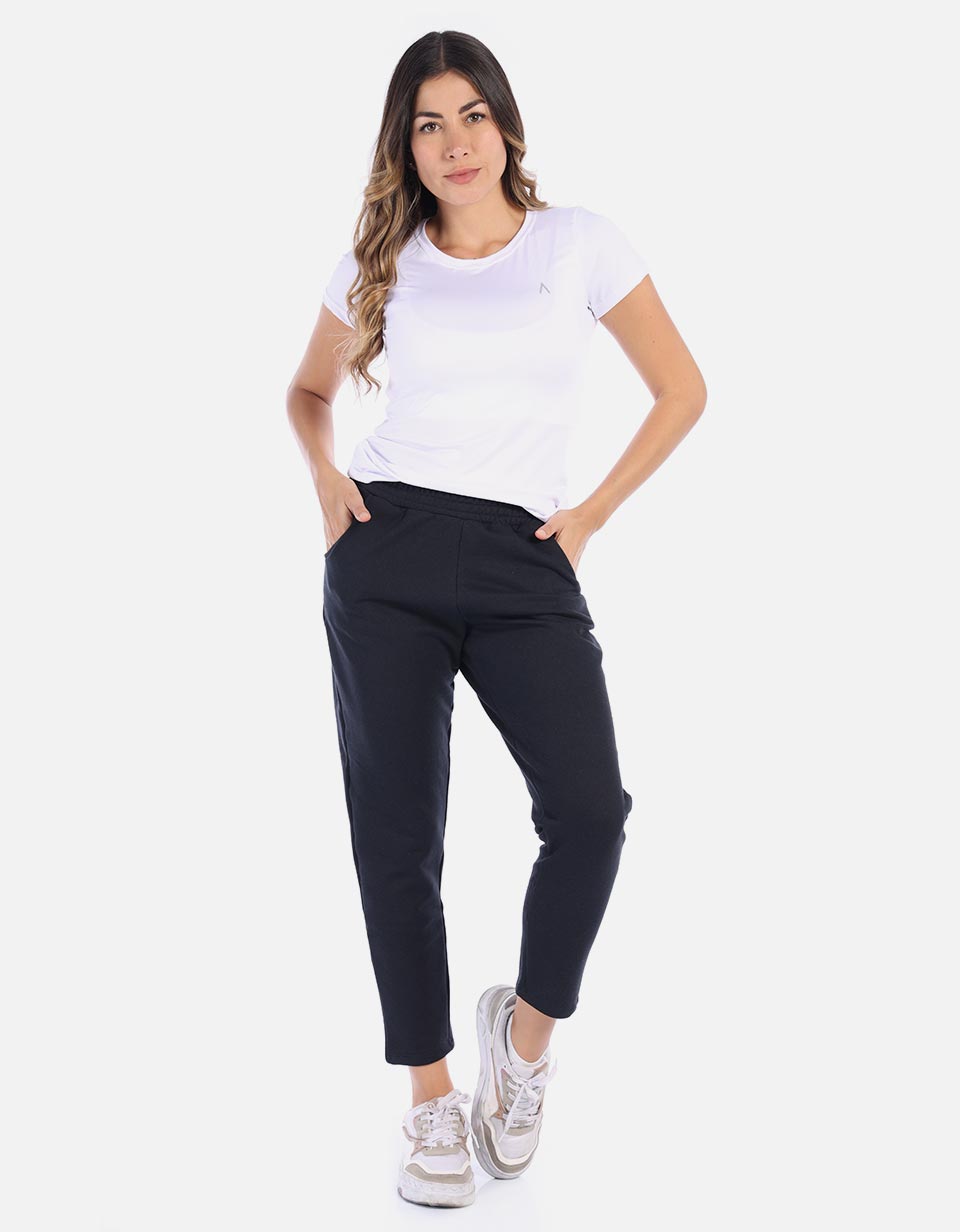 Jogger para Mujer pretina resortada