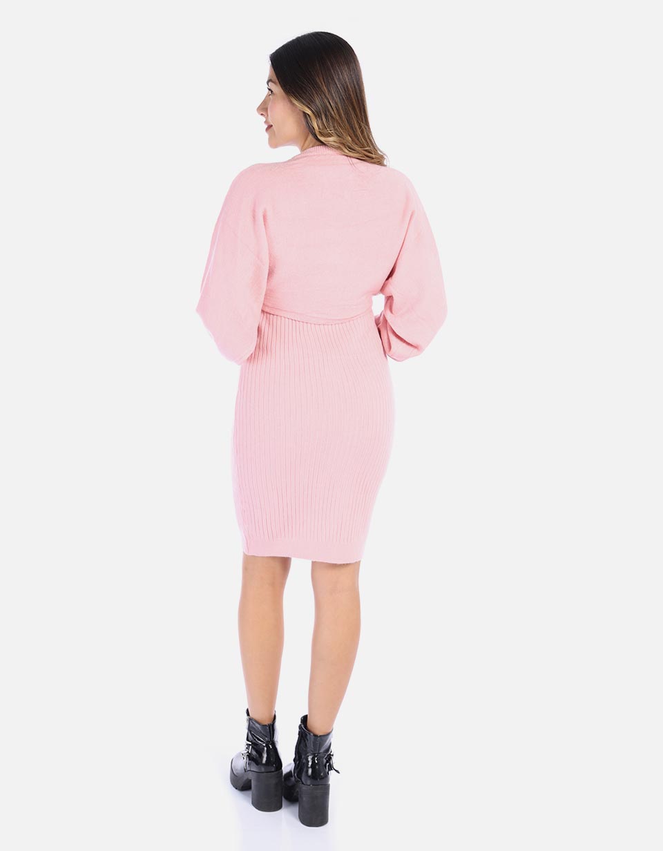 Vestido tejido de dos piezas Mujer